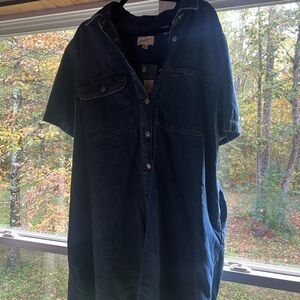 Women’s Dark Blue Denim dress